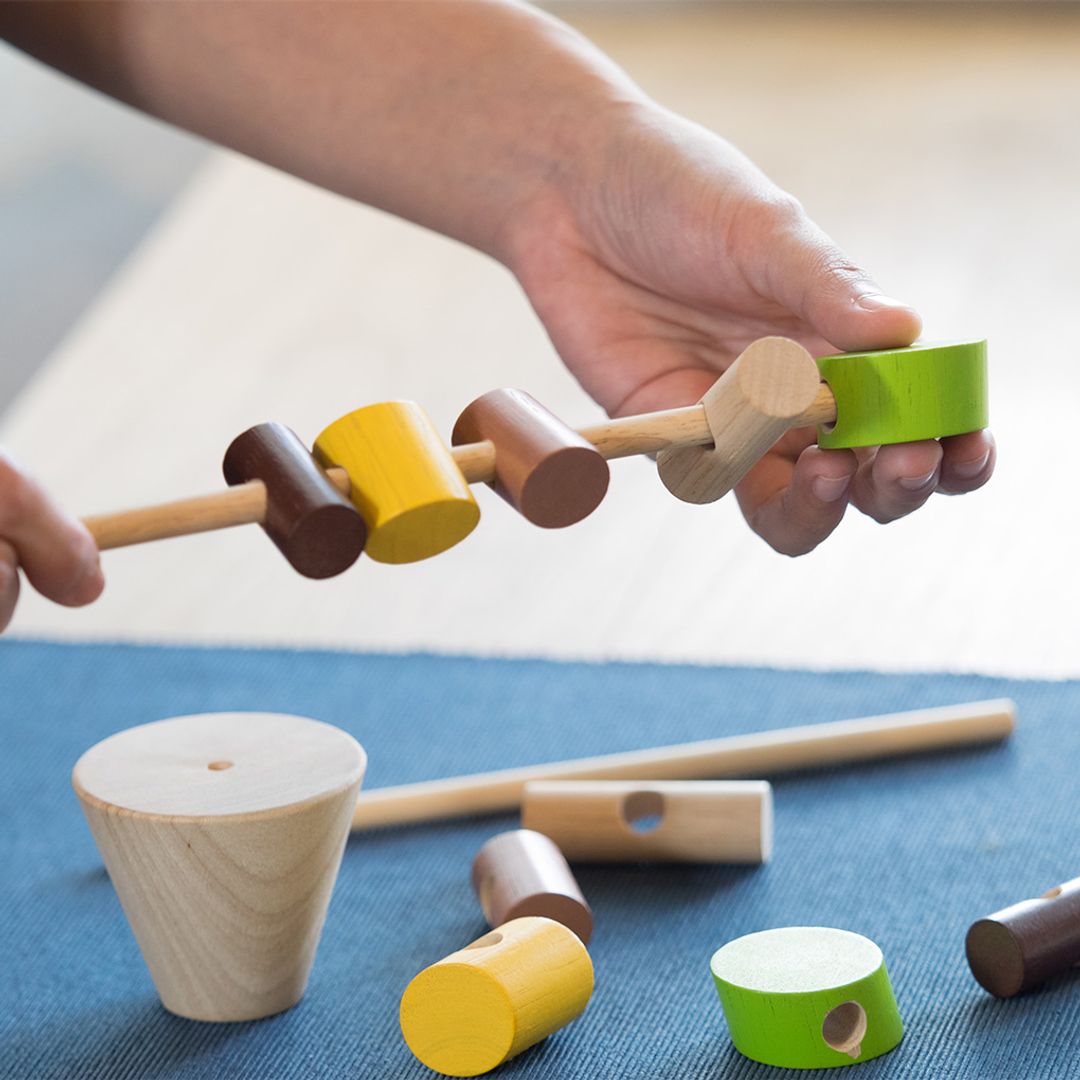 PlanToys Stacking Logs | Playroom Avenue