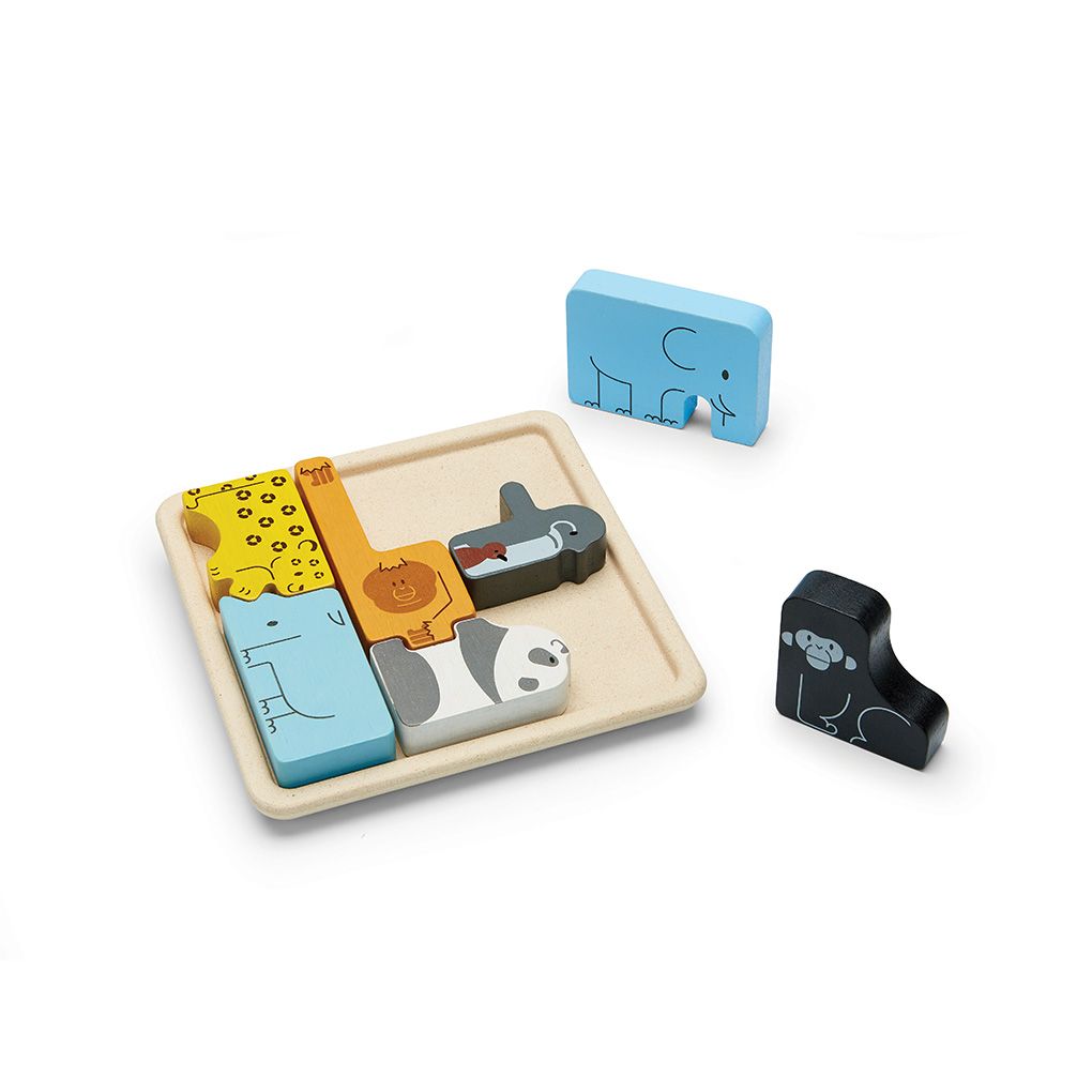 PlanToys Animal Puzzle Game | Playroom Avenue