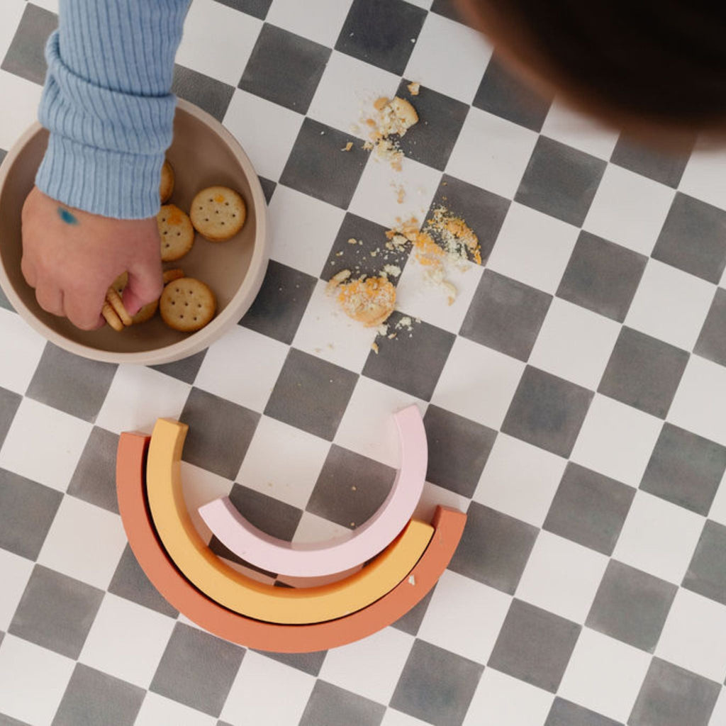 Toki Kids Checker Pepper Vegan Leather Mat - Playroom Avenue