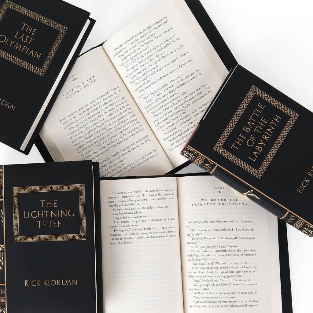 Rick Riordan's Percy Jackson Legendary Book Set | Playroom Avenue