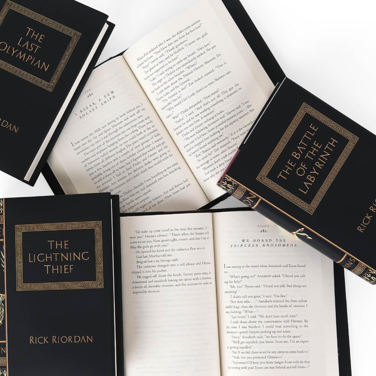 Rick Riordan's Percy Jackson Legendary Book Set | Playroom Avenue