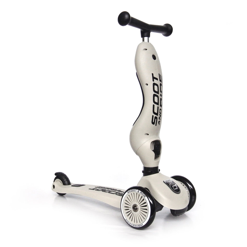 Scoot and Ride Highwaykick 1 Scooter and Ride On Toy Ash | Playroom Avenue