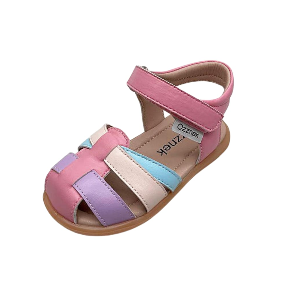 Ozznek Shoes Toddler Sandals – Comfortable Closed-Toe Shoes for Kids | Taffy | Playroom Avenue