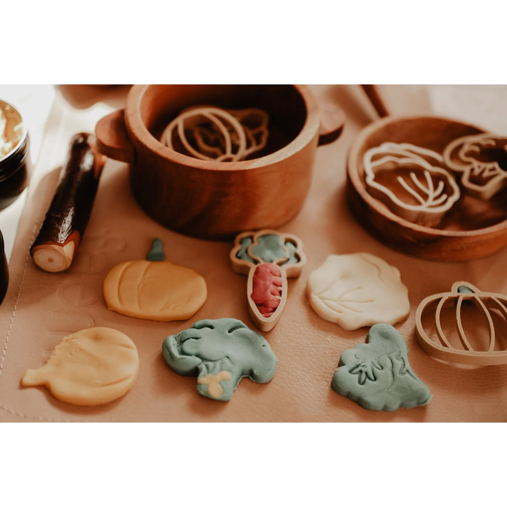 Mini Vegetable Eco Cutter Set (6 Pieces) | Playroom Avenue