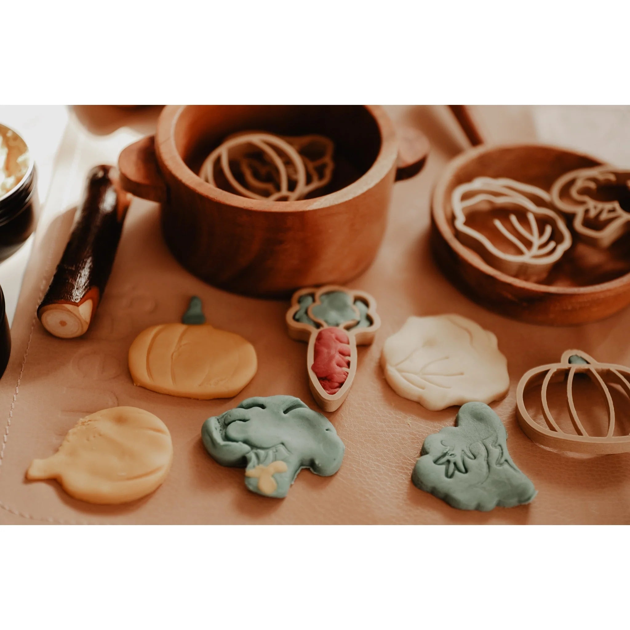 Mini Vegetable Eco Cutter Set (6 Pieces) | Playroom Avenue