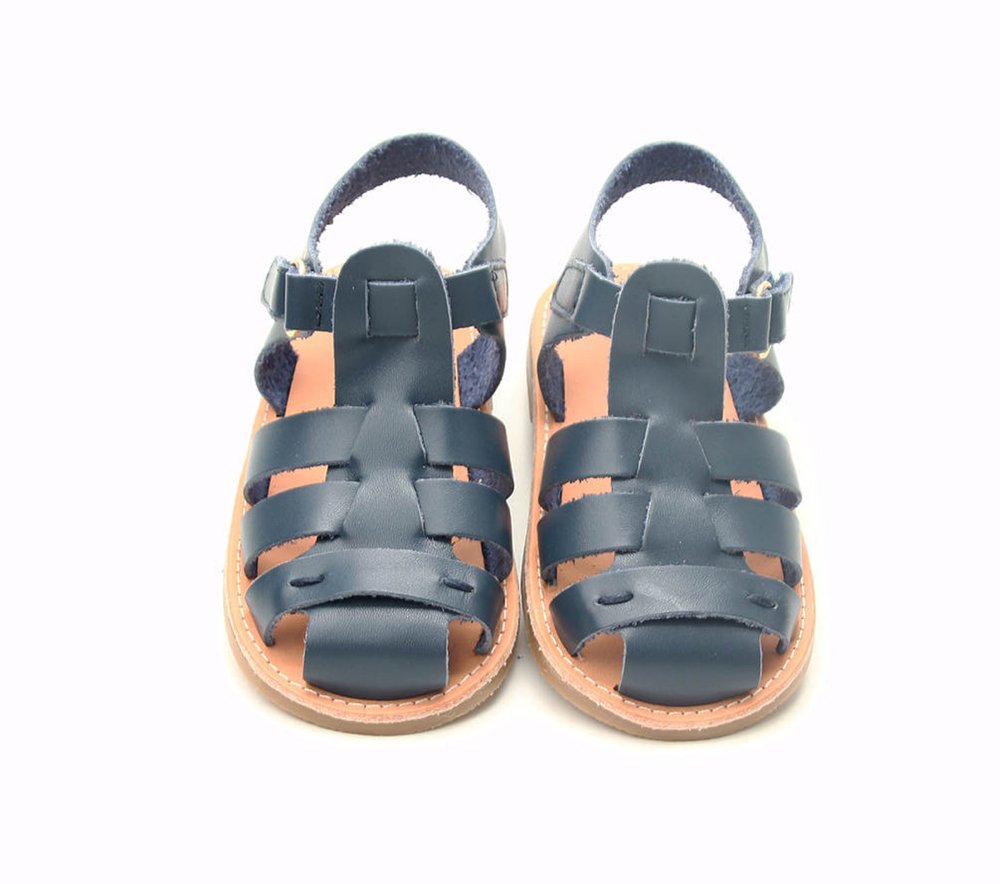 Ozznek Shoes Genuine Leather Sandals for Kids- Venetian | Playroom Avenue