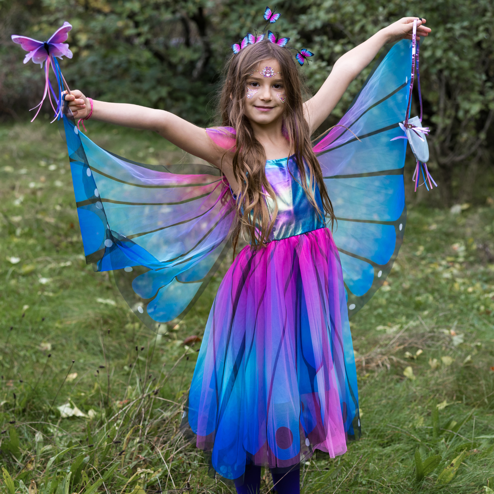 Great Pretenders Butterfly Twirl Dress with Wings & Headband | Playroom Avenue