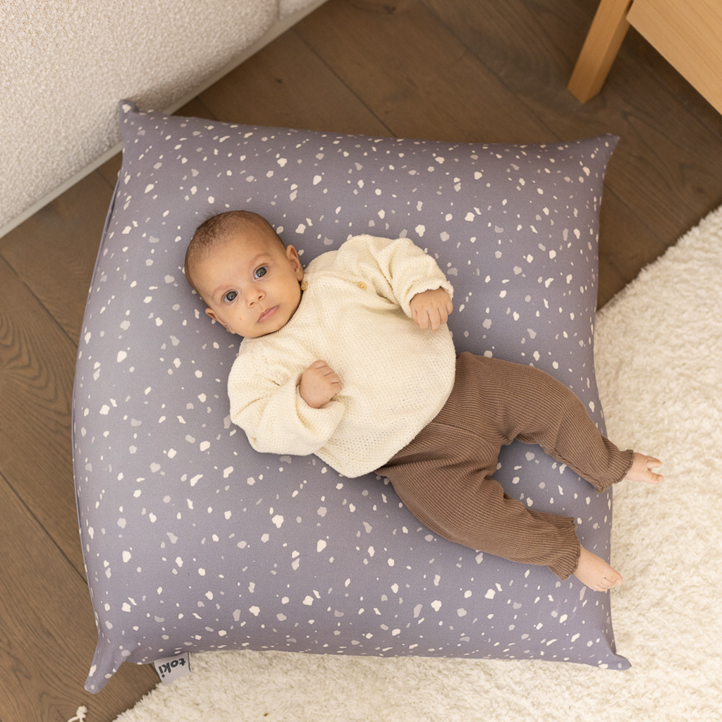 Toki Kids Terrazzo Slate Bean Bag | Playroom Avenue
