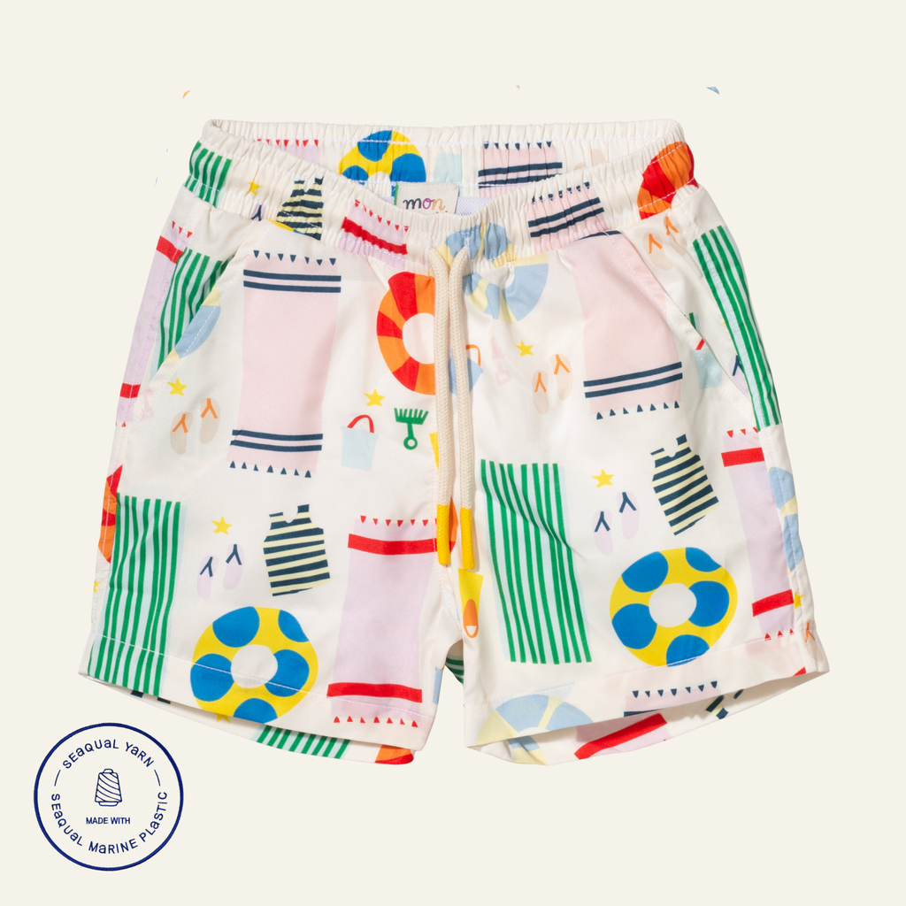 Mon Coeur Beach Baby Swim Trunk | Playroom Avenue