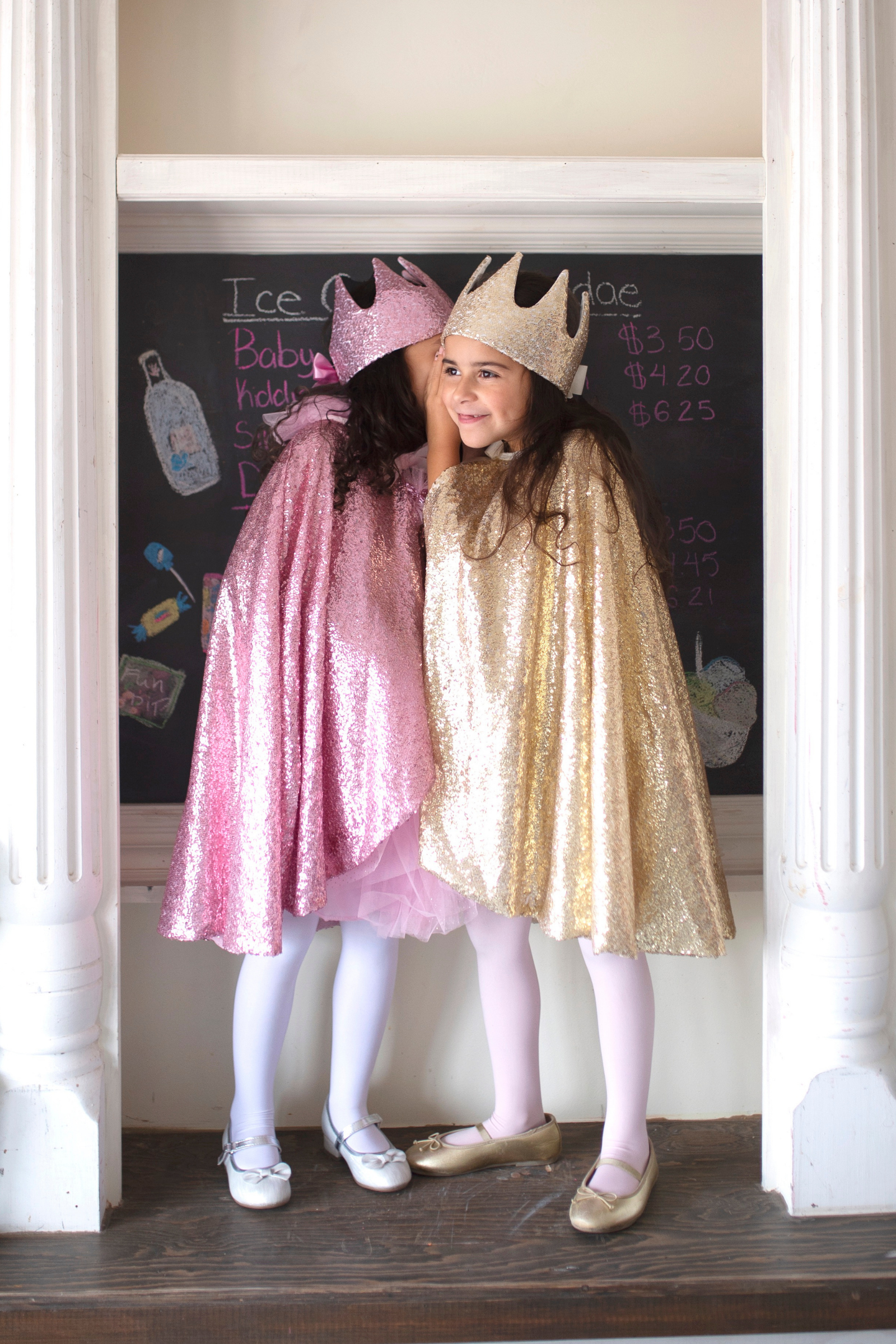 Great Pretenders Precious Pink Sequins Cape | Playroom Avenue
