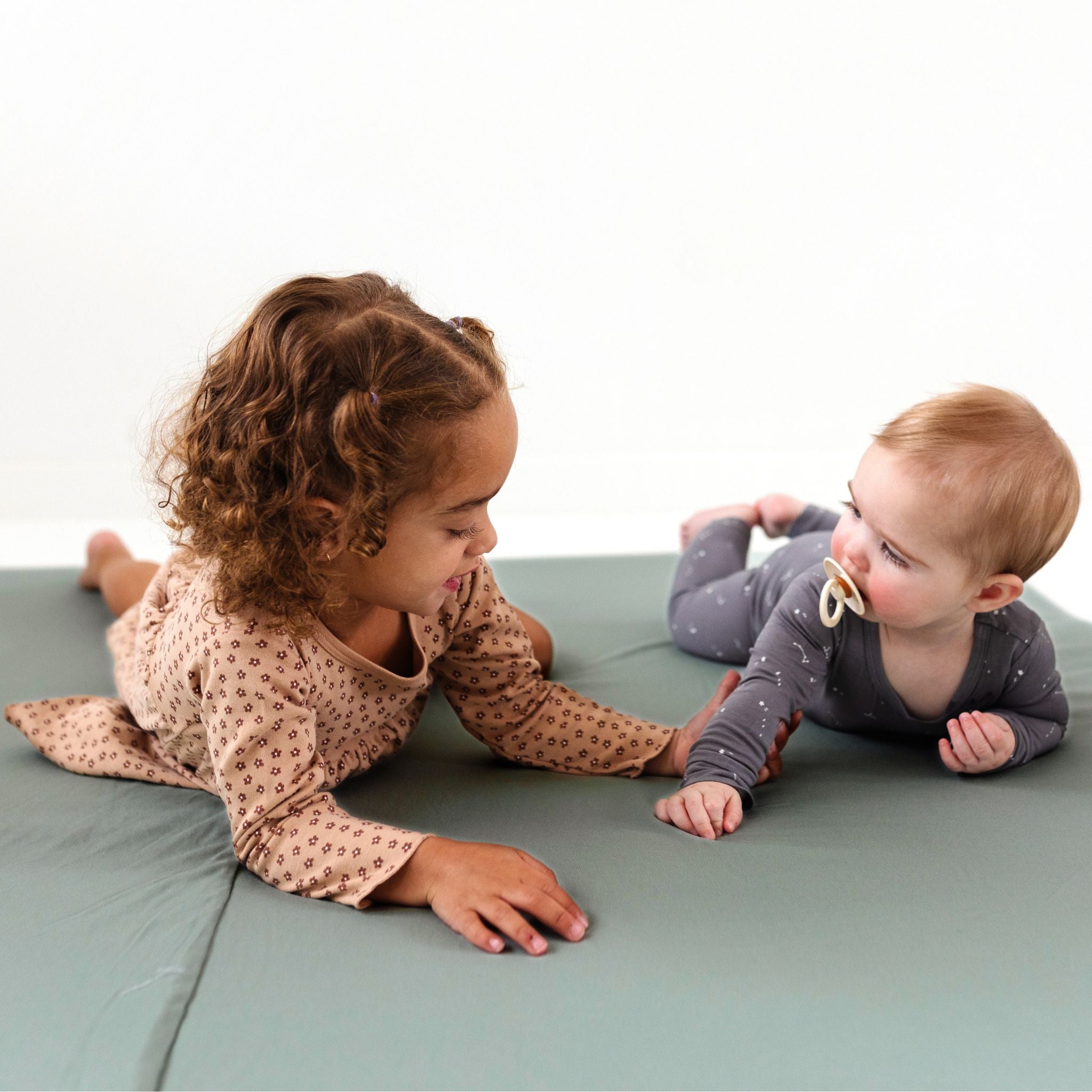 Toki Kids Sage Jersey Mat | Playroom Avenue