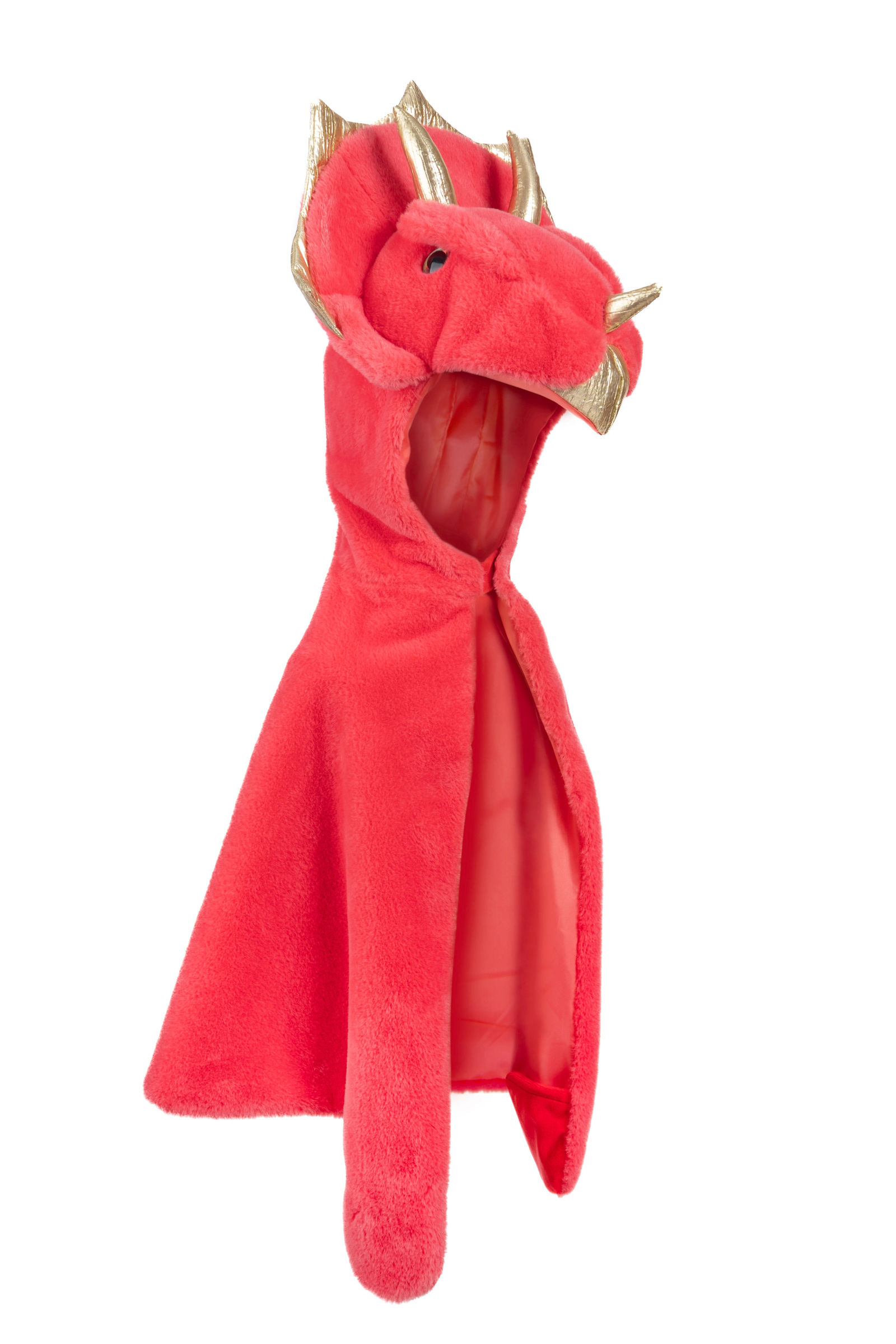 Great Pretenders Red Triceratops Cuddle Cape | Playroom Avenue