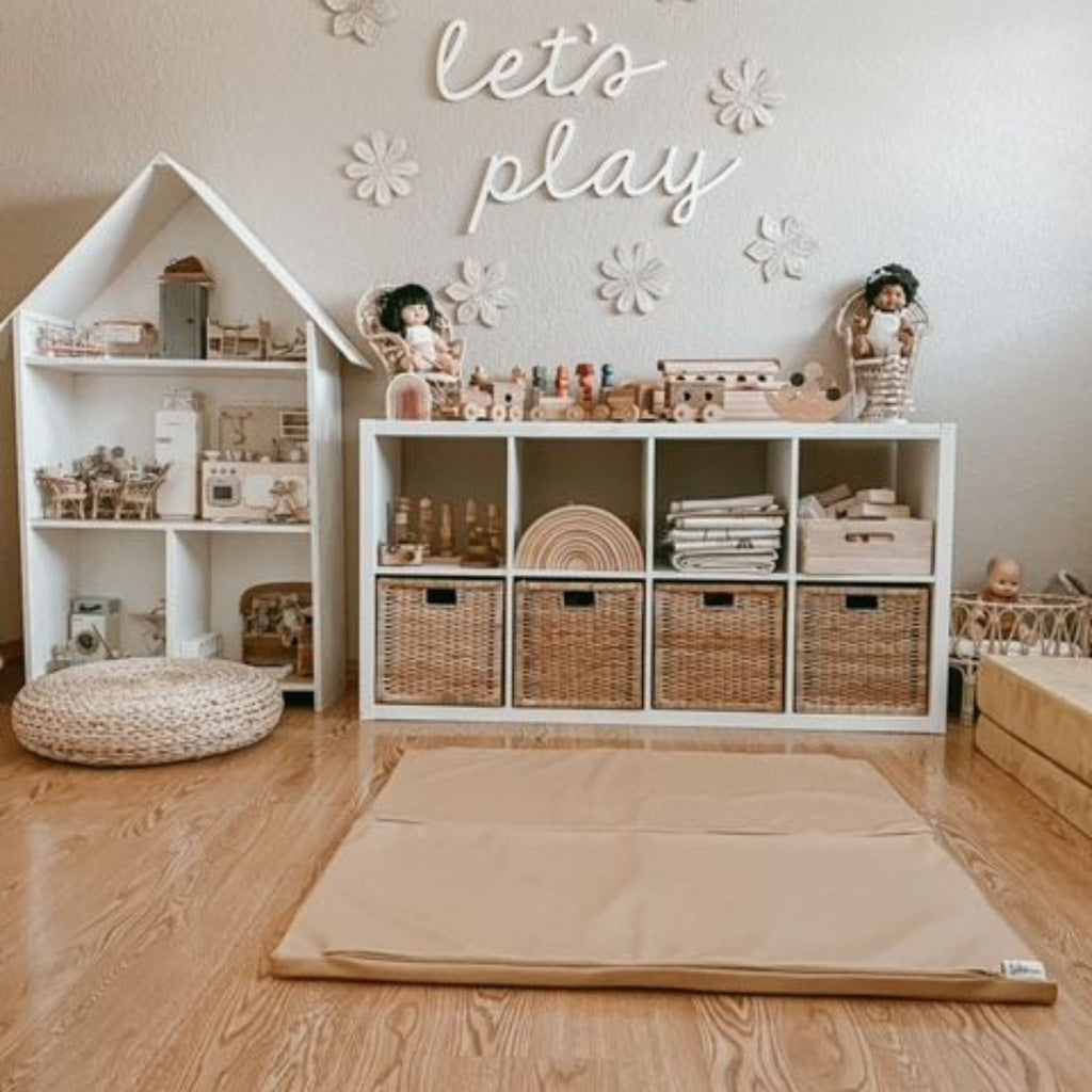 Toki Kids Sand Vegan Leather Mat - Playroom Avenue