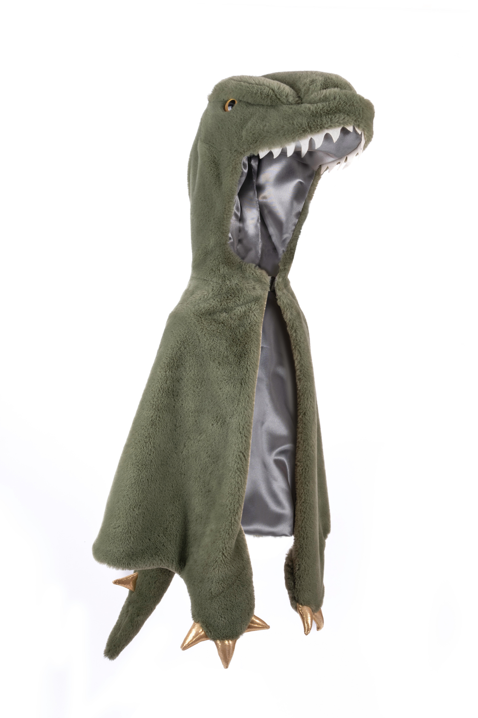 Great Pretenders Green T-Rex Cuddle Cape