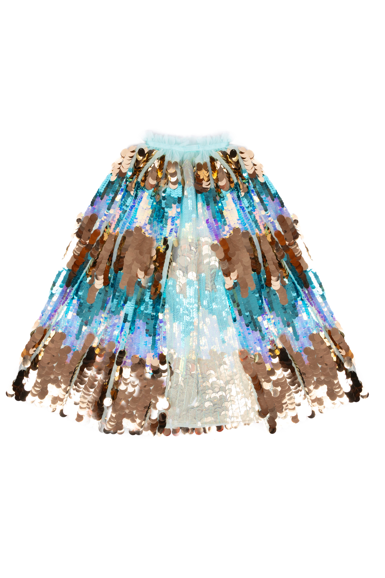 Great Pretenders The 5th Avenue Paillette Cape Size 4-6 Mermalicious | Playroom Avenue