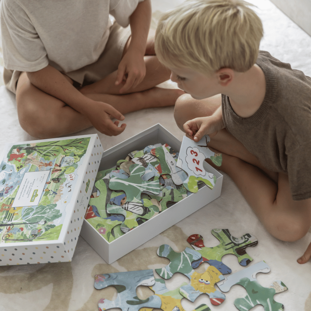Mindful And Co Mindful Moments with Sesame Street Floor Puzzle - Playroom Avenue