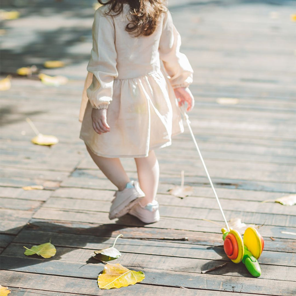 PlanToys Pull Along Snail | Playroom Avenue
