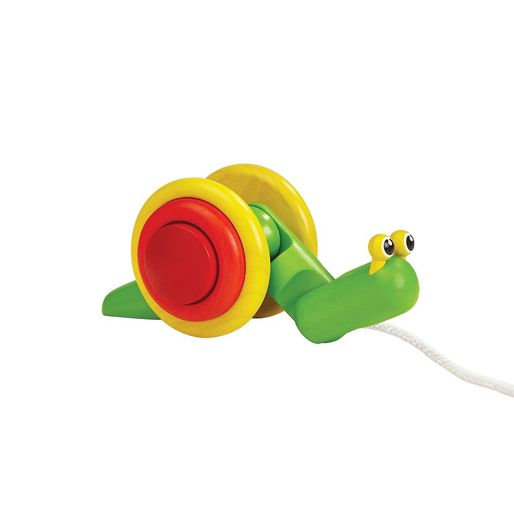 PlanToys Pull Along Snail | Playroom Avenue