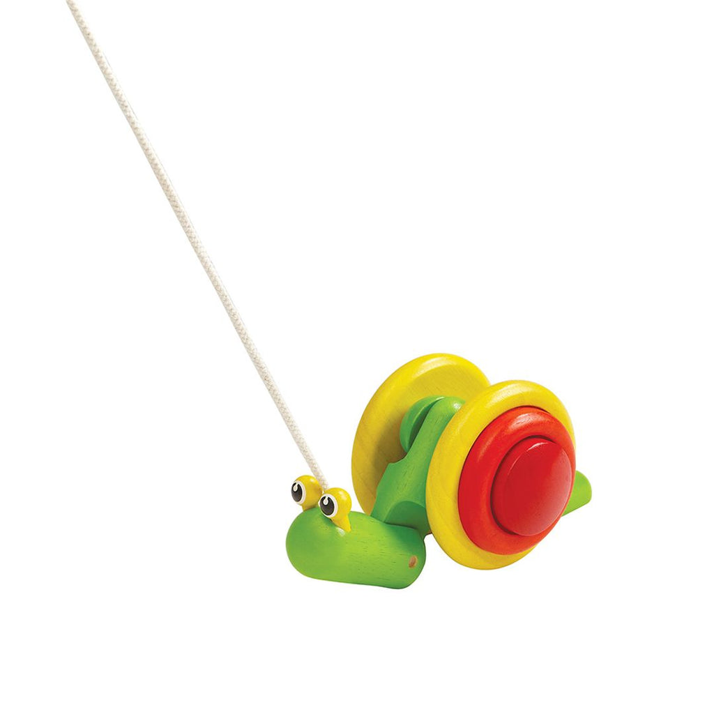 PlanToys Pull Along Snail | Playroom Avenue