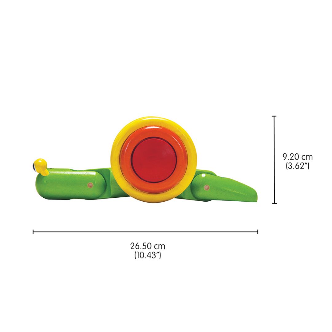 PlanToys Pull Along Snail | Playroom Avenue