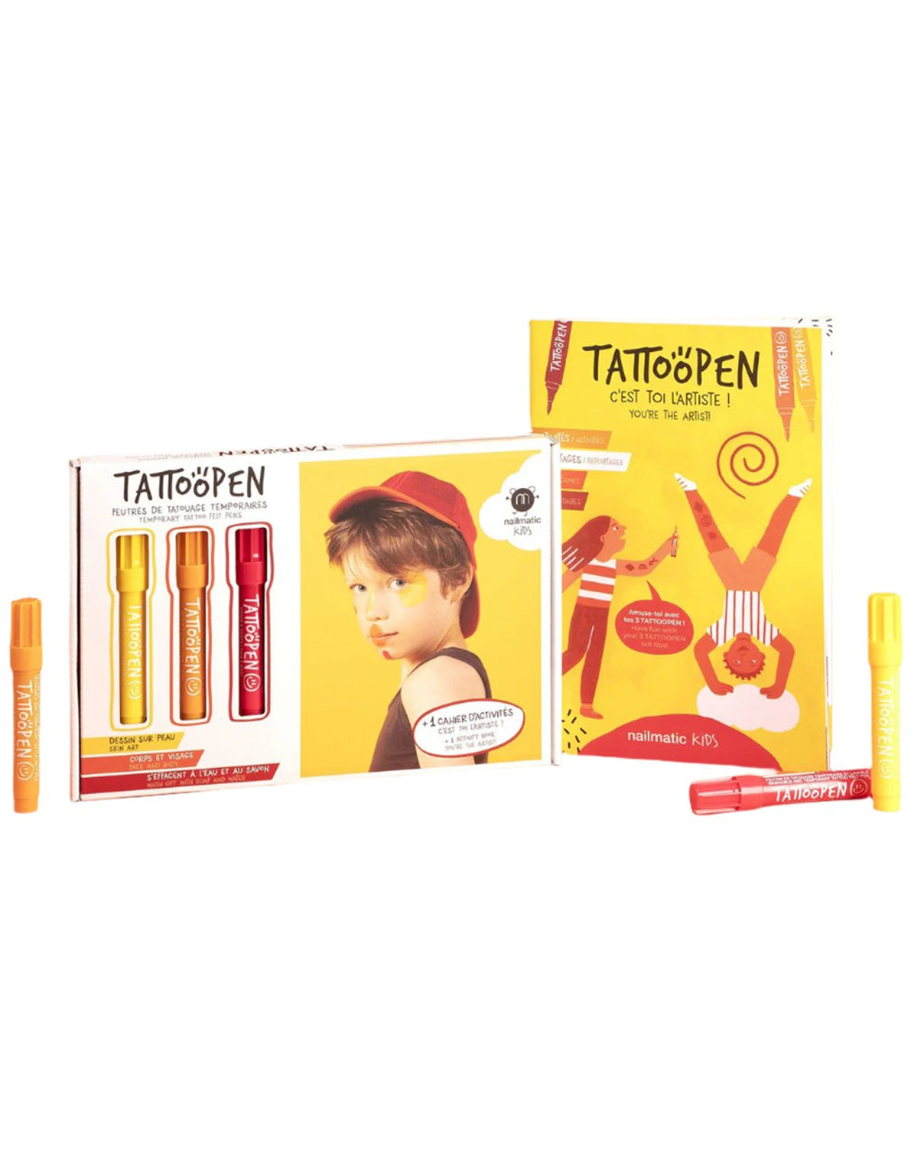 Nailmatic Tattoo Pen Set for Kids ART | Playroom Avenue
