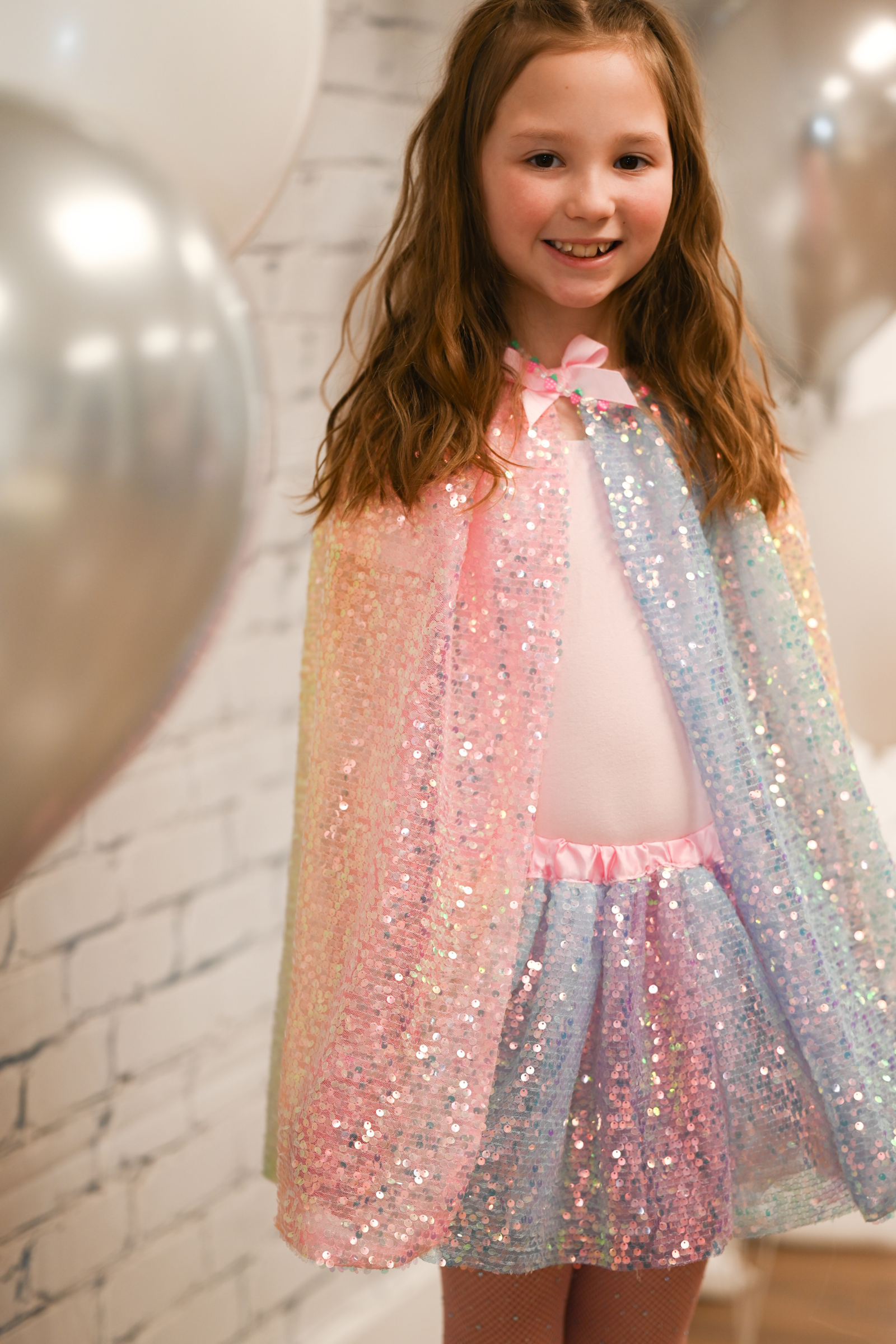 Great Pretenders Ombre Sequins Cape Size 4-6 | Playroom Avenue