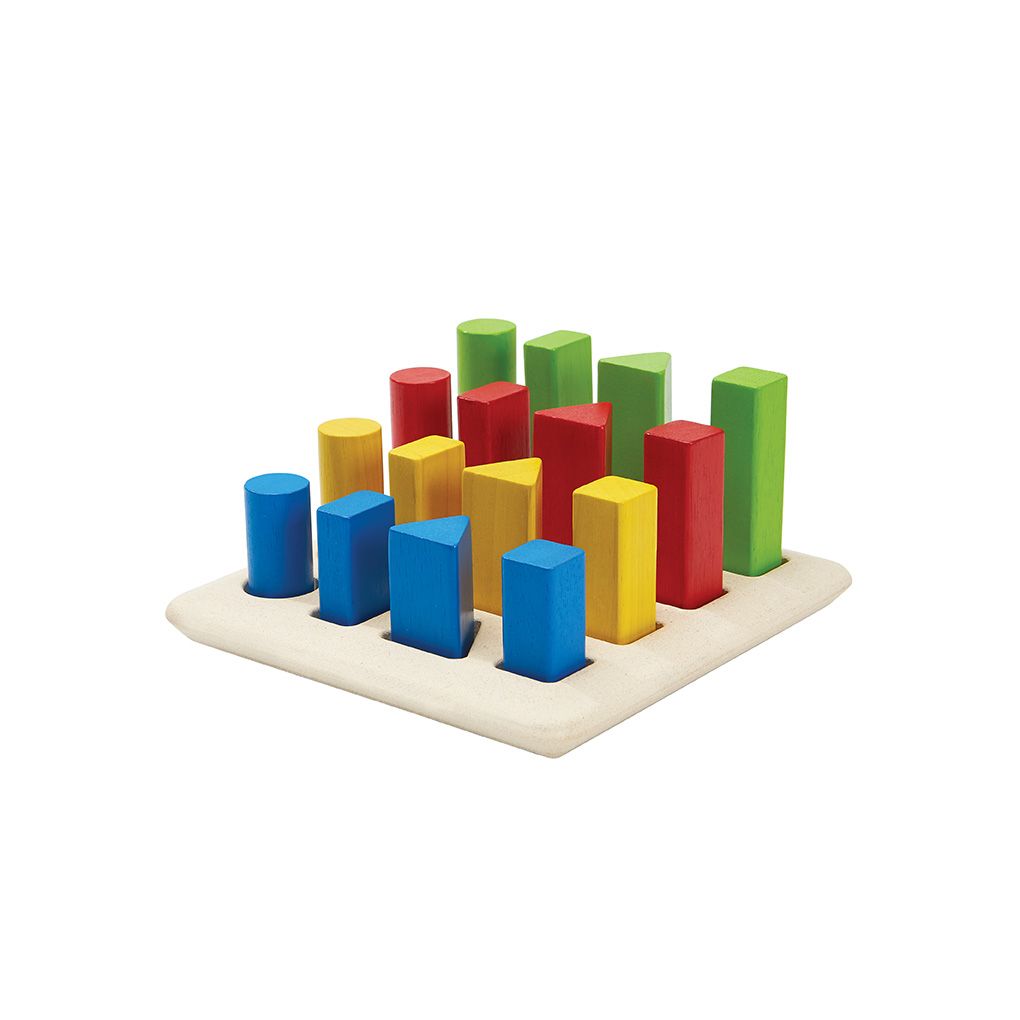 PlanToys Geometric Peg Board | Playroom Avenue