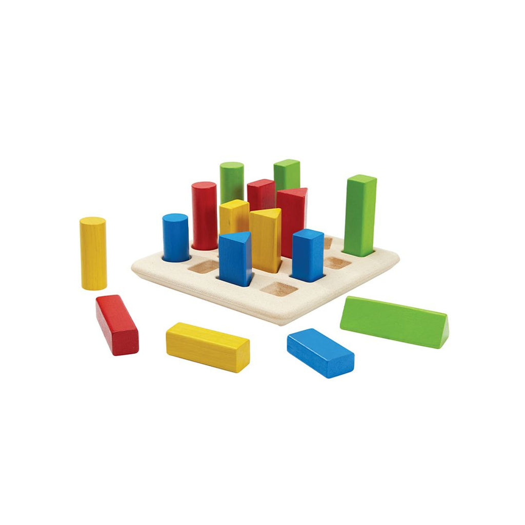 PlanToys Geometric Peg Board | Playroom Avenue