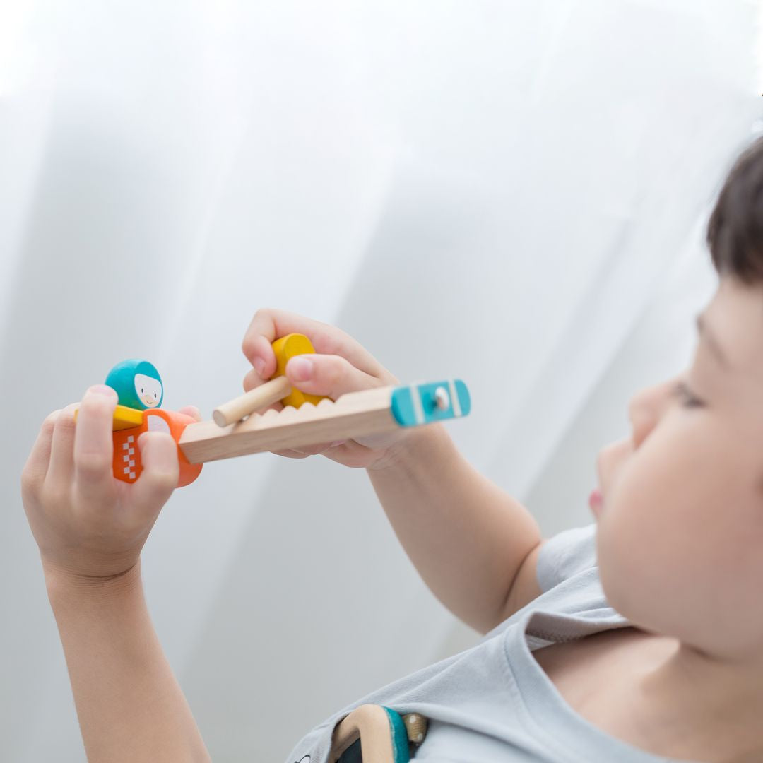 PlanToys Spin N Fly Airplane | Playroom Avenue
