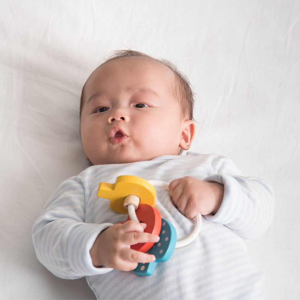 PlanToys Baby Key Rattle | Playroom Avenue
