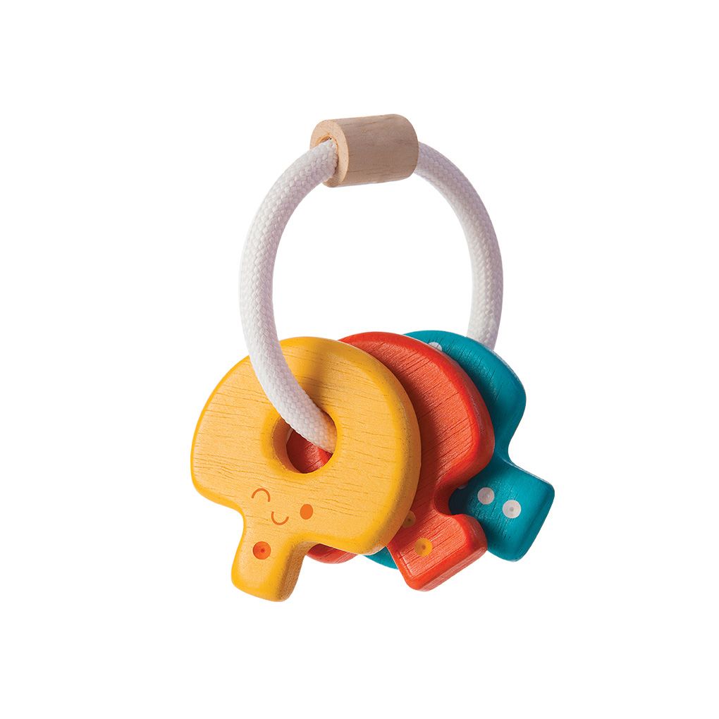 PlanToys Baby Key Rattle | Playroom Avenue