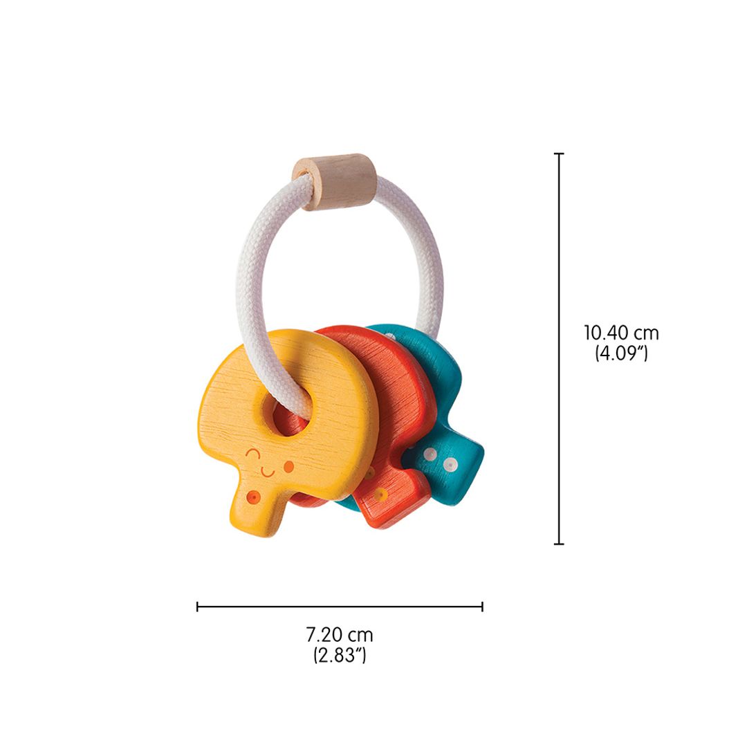 PlanToys Baby Key Rattle | Playroom Avenue