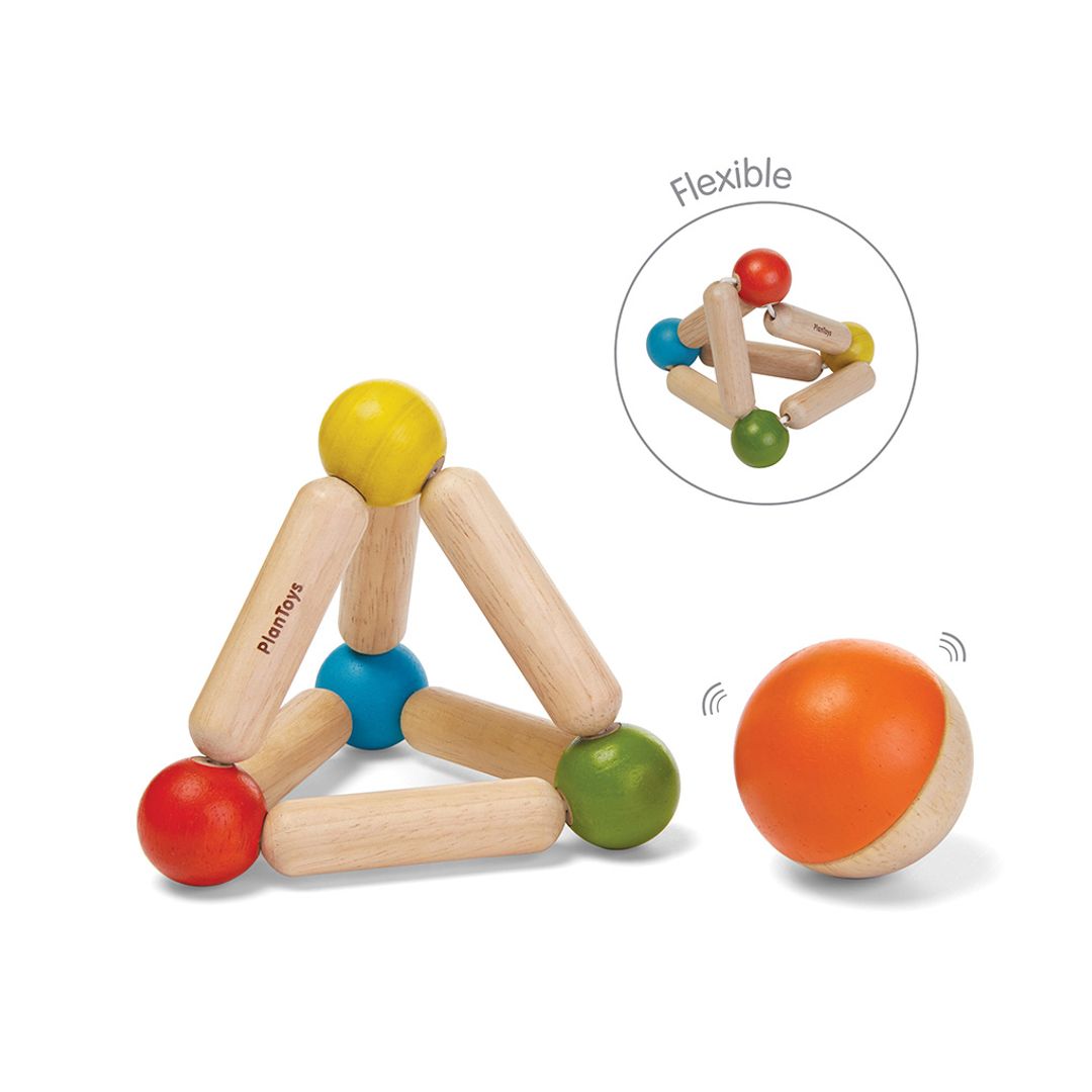 PlanToys Triangle Clutching Toy | Playroom Avenue