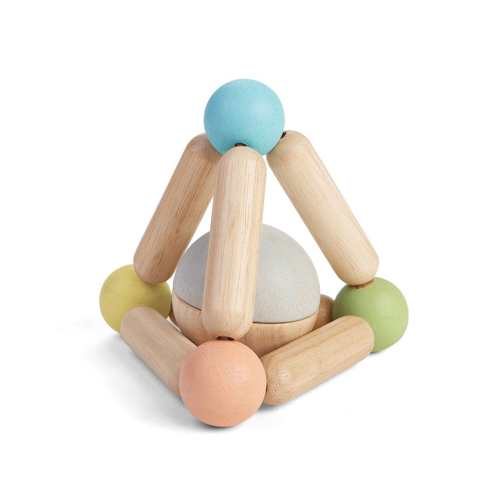 PlanToys Triangle Clutching Toy - Pastel | Playroom Avenue