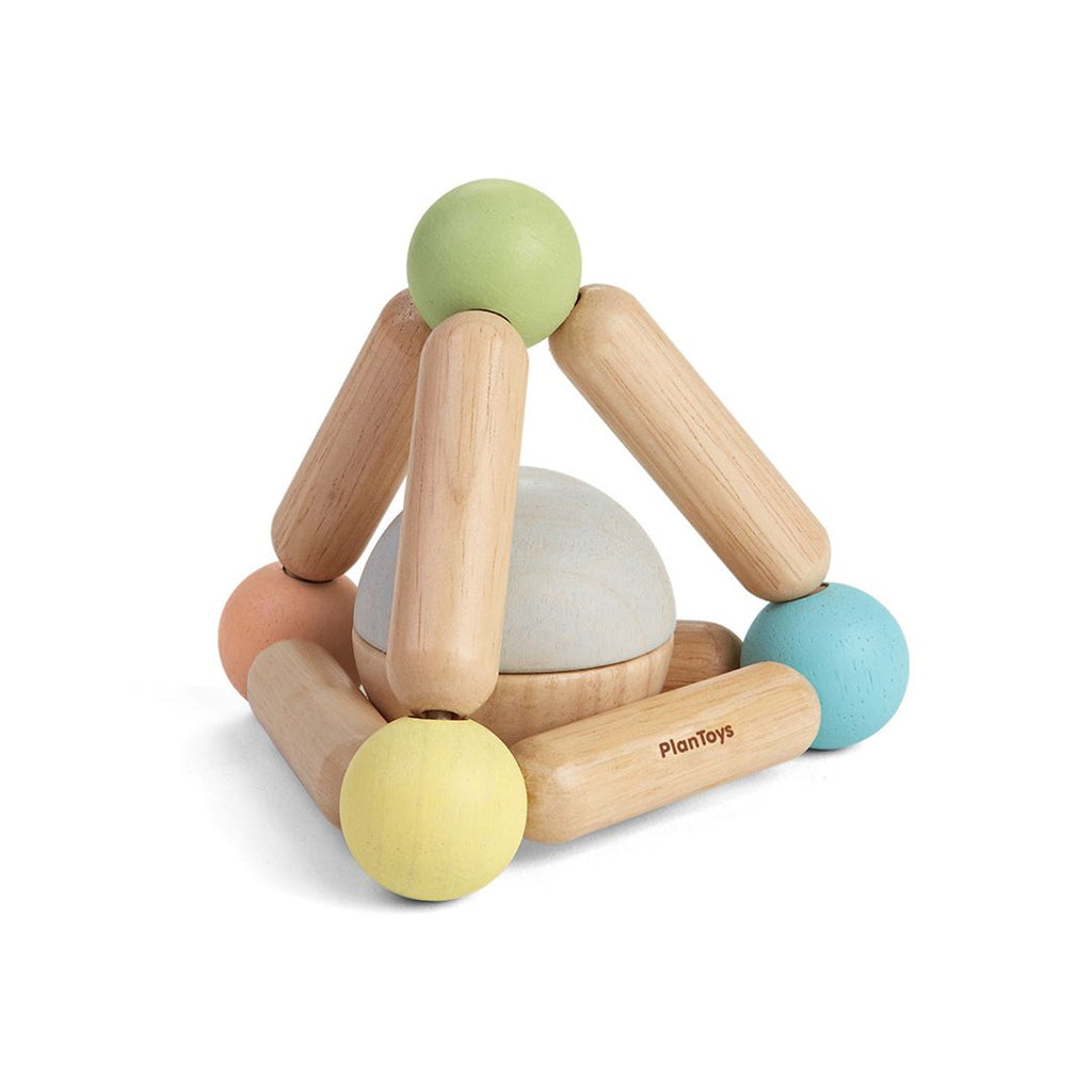 PlanToys Triangle Clutching Toy - Pastel | Playroom Avenue