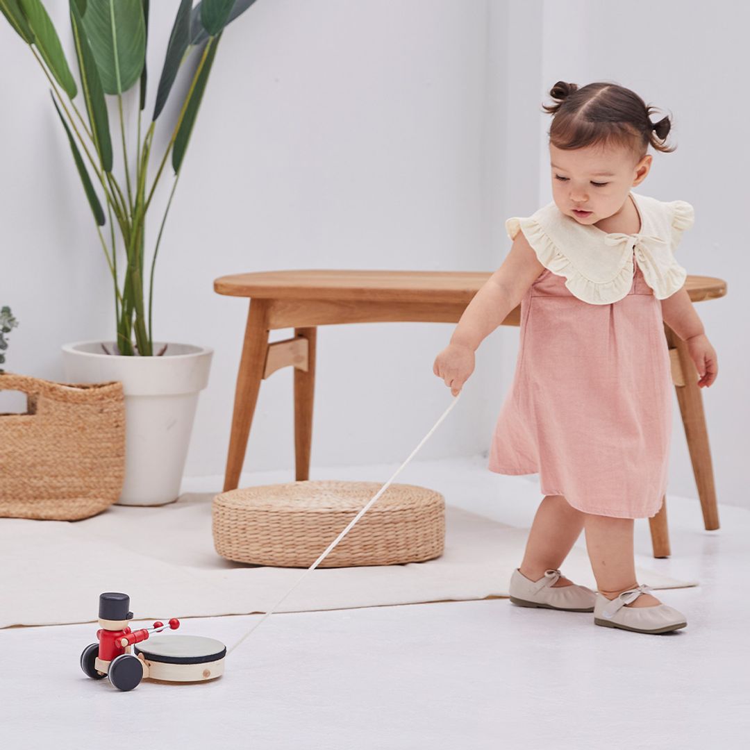 PlanToysPull Along Drummer | Playroom Avenue