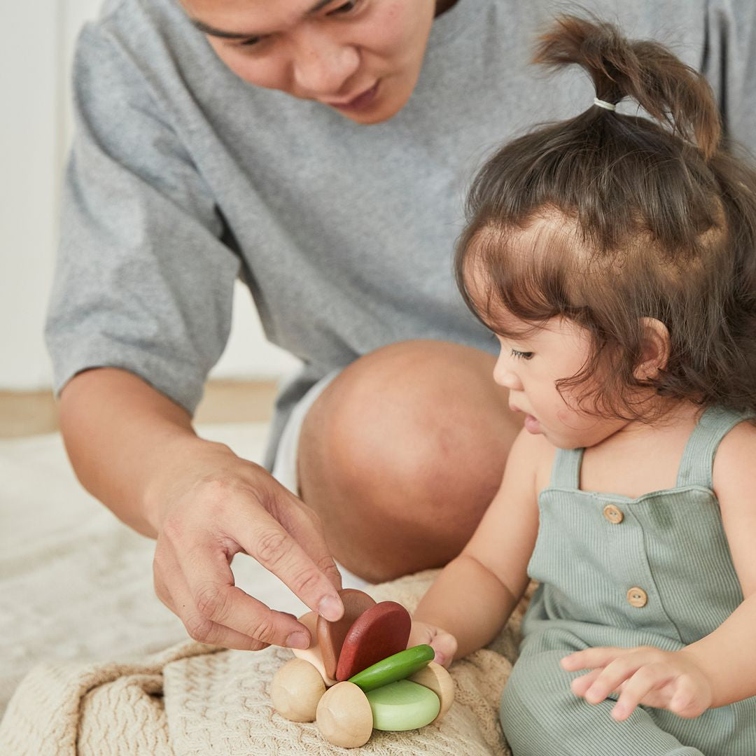PlanToys Baby Car - Modern Rustic | Playroom Avenue