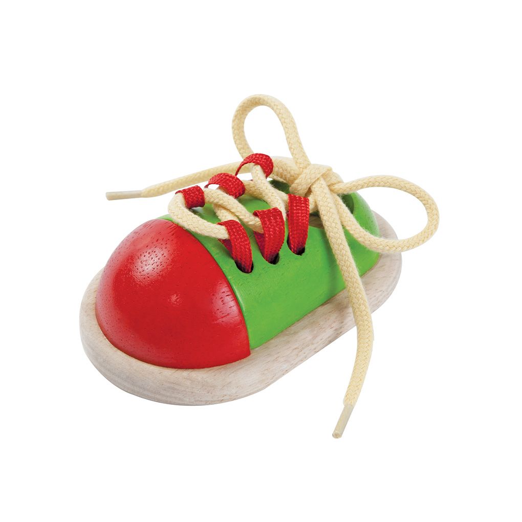 PlanToys Tie-Up Shoe | Playroom Avenue