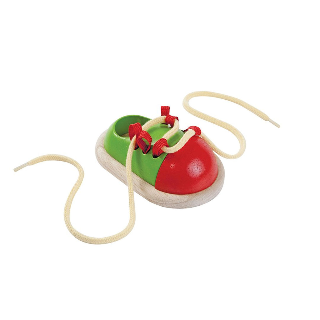 PlanToys Tie-Up Shoe | Playroom Avenue