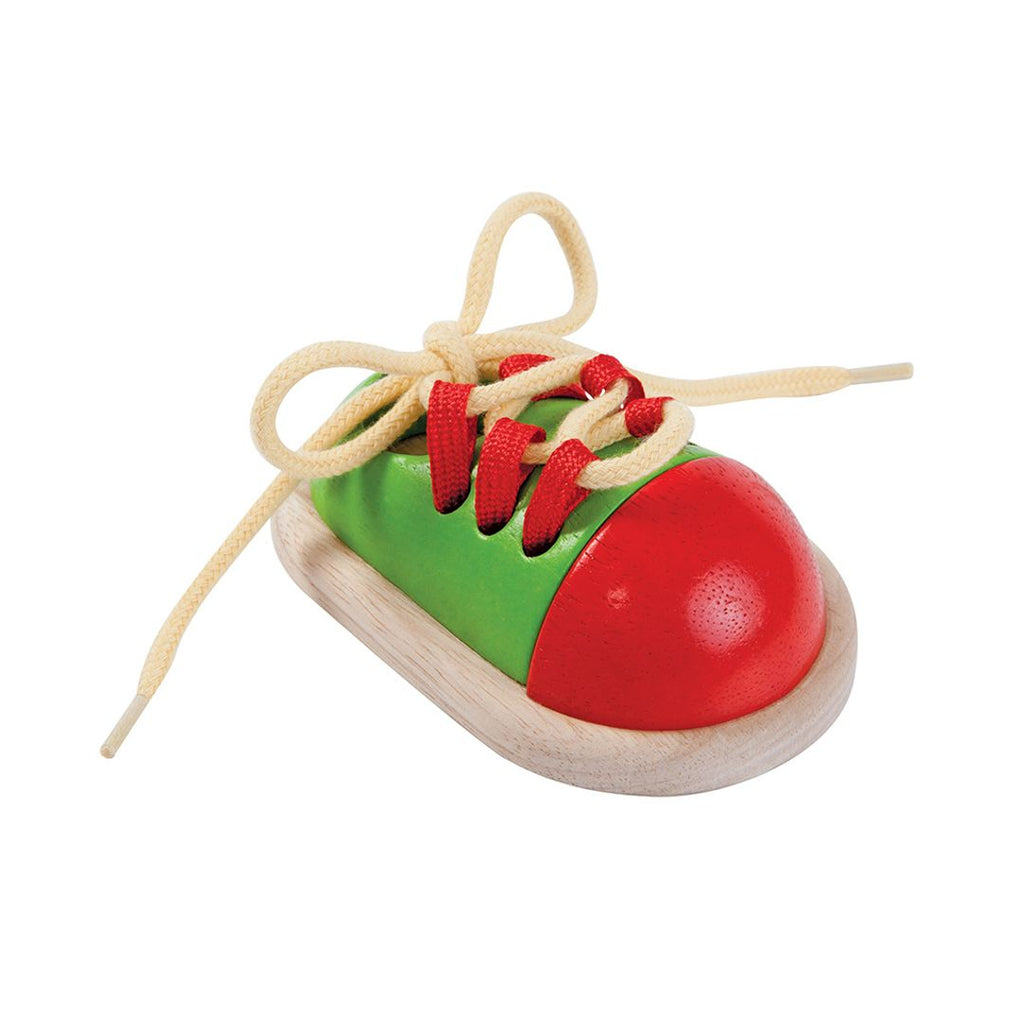 PlanToys Tie-Up Shoe | Playroom Avenue