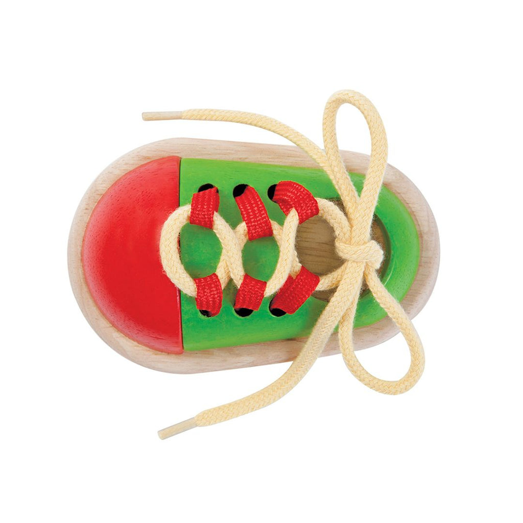 PlanToys Tie-Up Shoe | Playroom Avenue