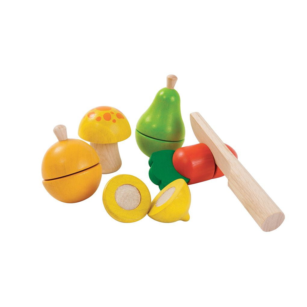 PlanToys Fruit & Vegetable Play Set | Playroom Avenue