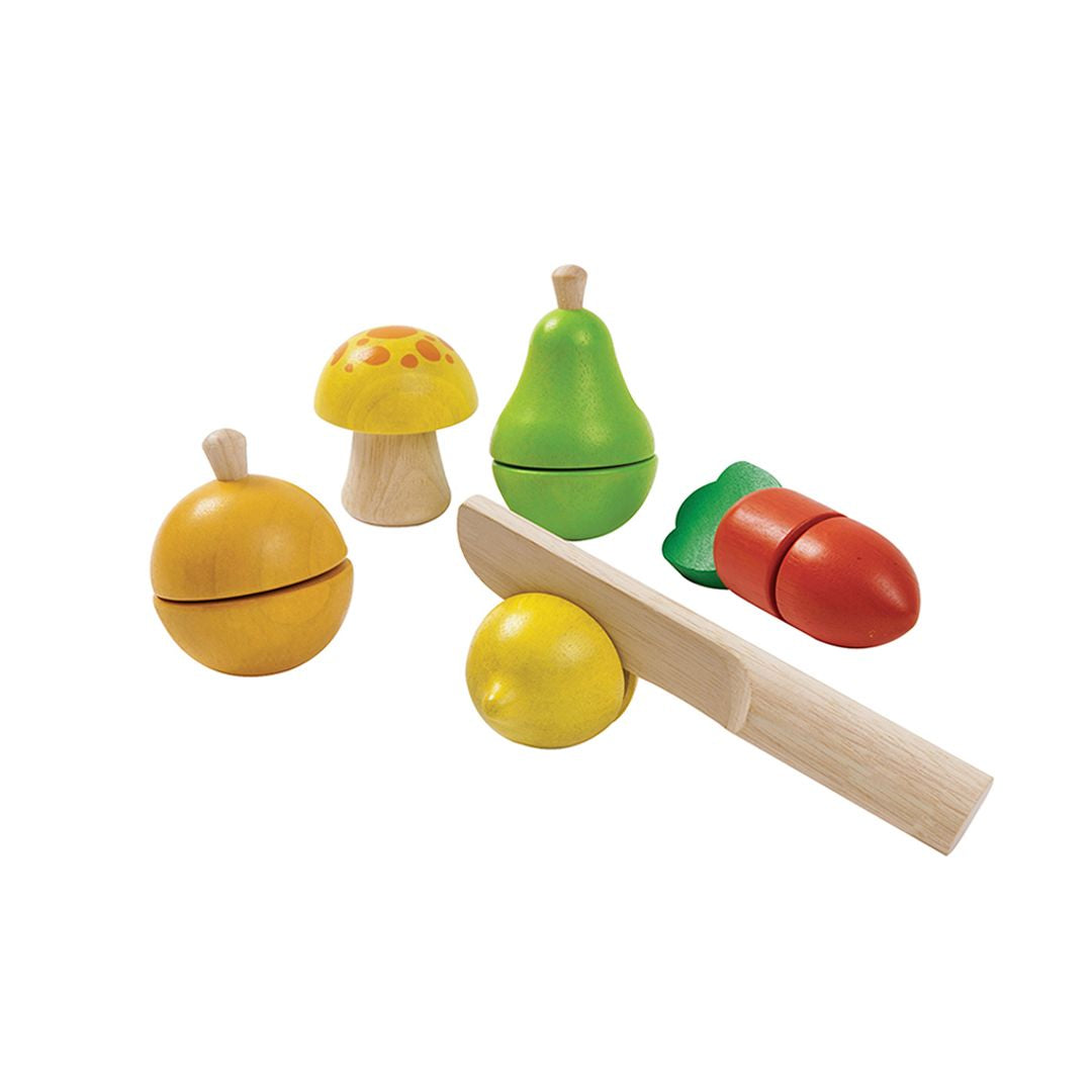 PlanToys Fruit & Vegetable Play Set | Playroom Avenue