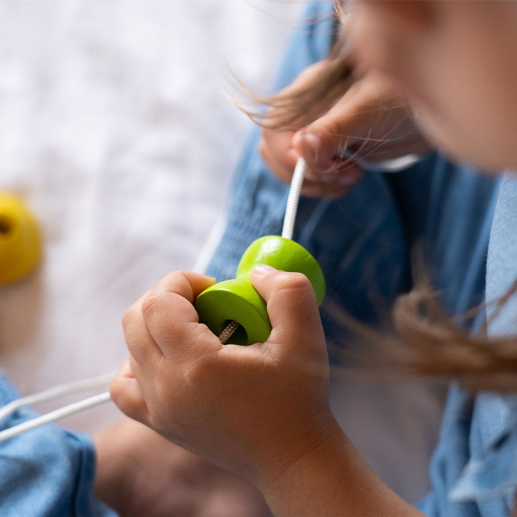 PlanToys Lacing Beads | Playroom Avenue