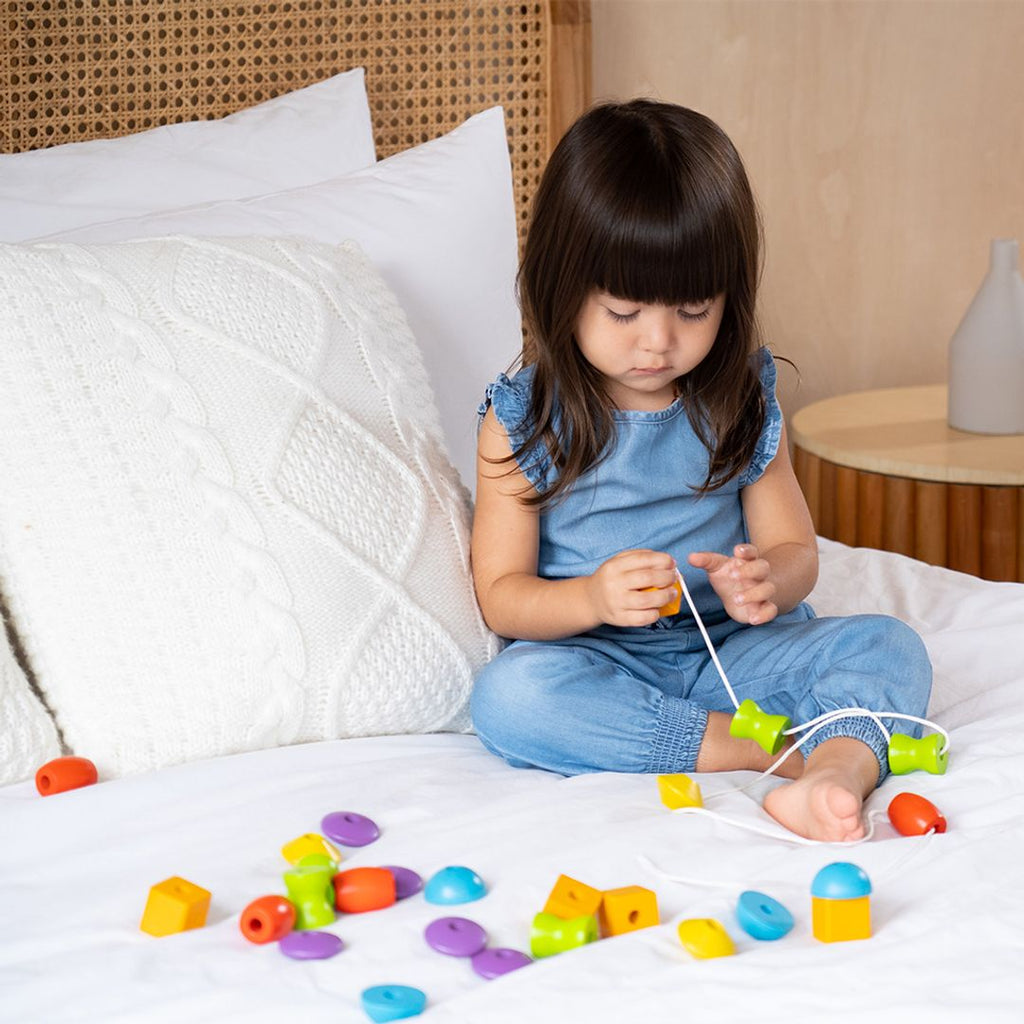 PlanToys Lacing Beads | Playroom Avenue