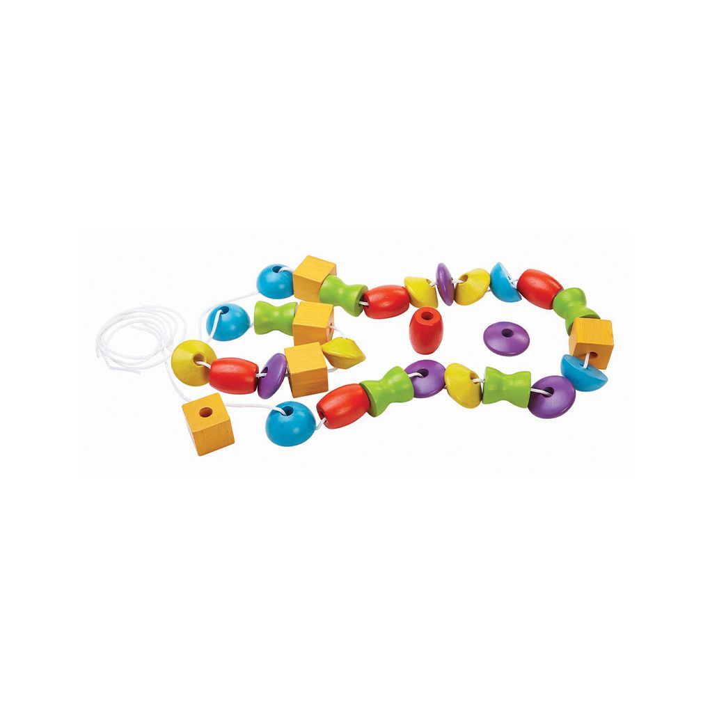 PlanToys Lacing Beads | Playroom Avenue