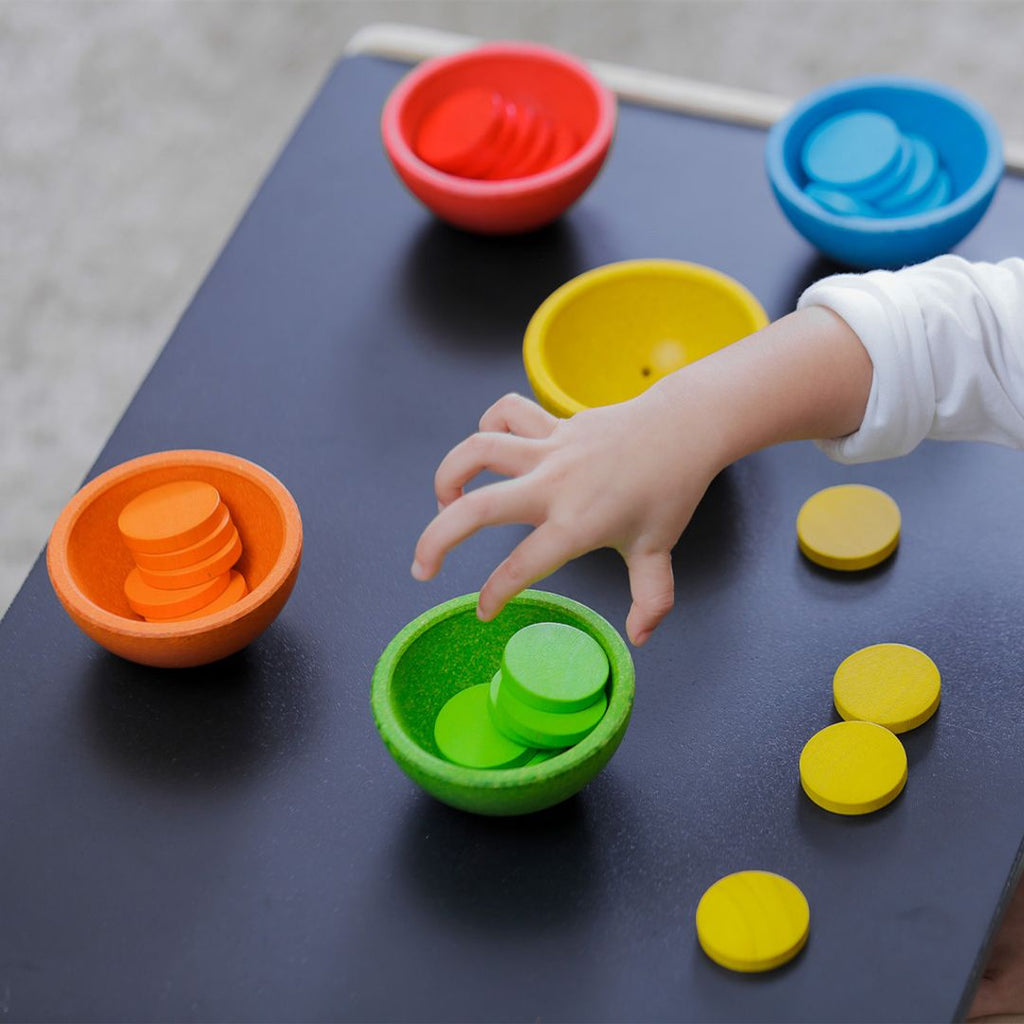 PlanToys Sort & Count Cups | Playroom Avenue