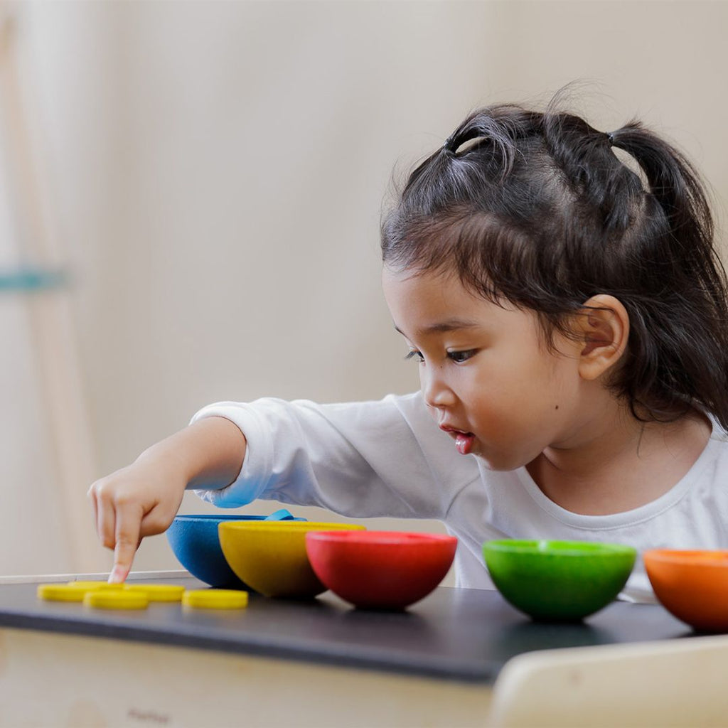 PlanToys Sort & Count Cups | Playroom Avenue