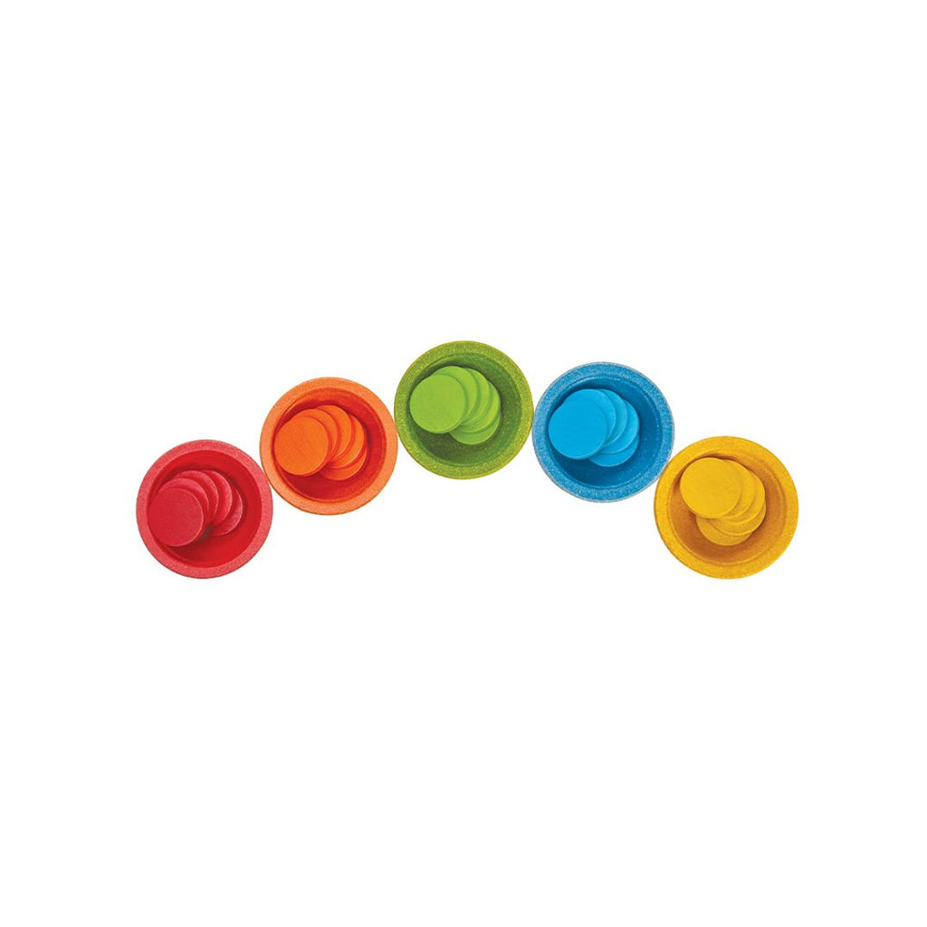 PlanToys Sort & Count Cups | Playroom Avenue
