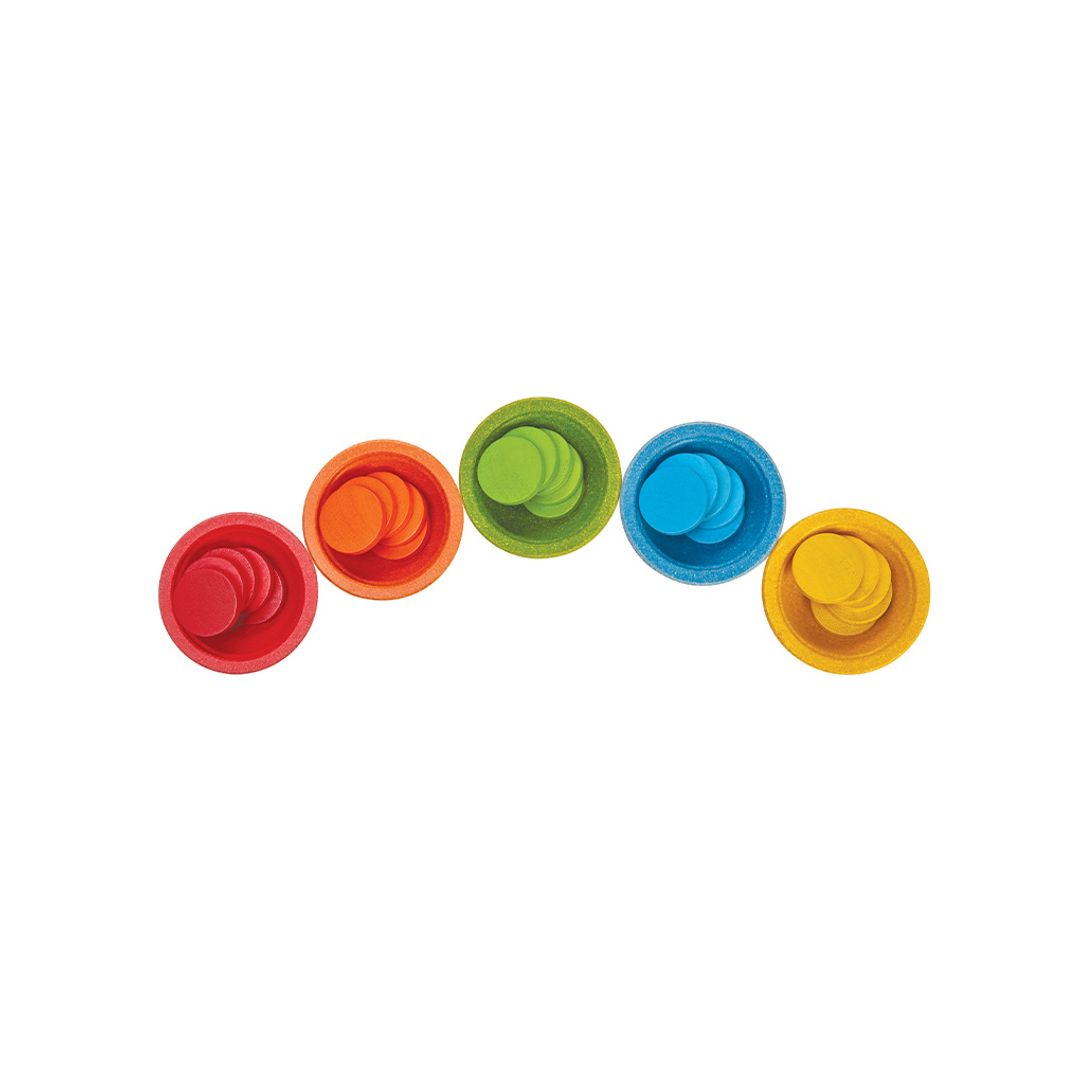 PlanToys Sort & Count Cups | Playroom Avenue
